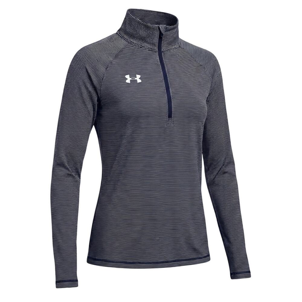 Under Armour Womens M Athleisure Minimalist Staple Outdoors HeatGear 1/4 Zip Top
